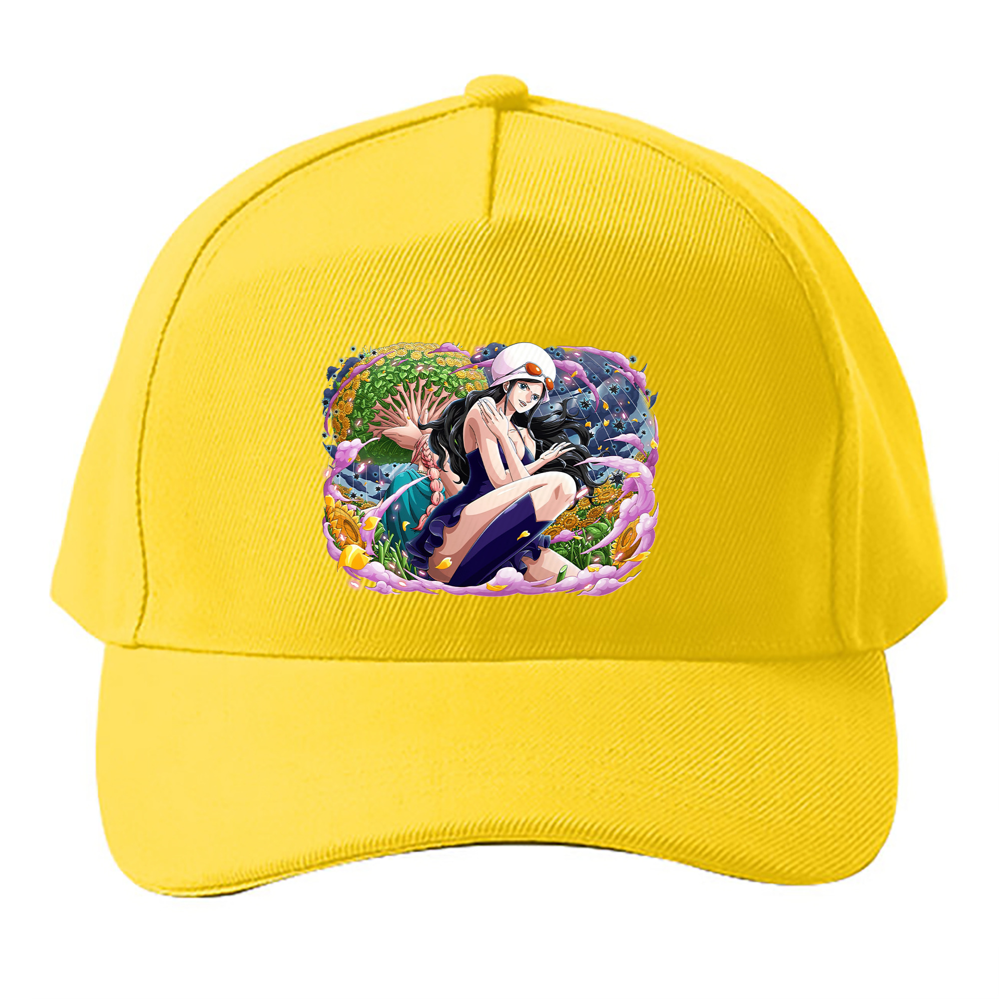 （画像用） ワンピース ニコ・ロビン ONE PIECE Nico Robin ベースボールキャップ 綿100％ 男女兼用 帽子 スポーツ